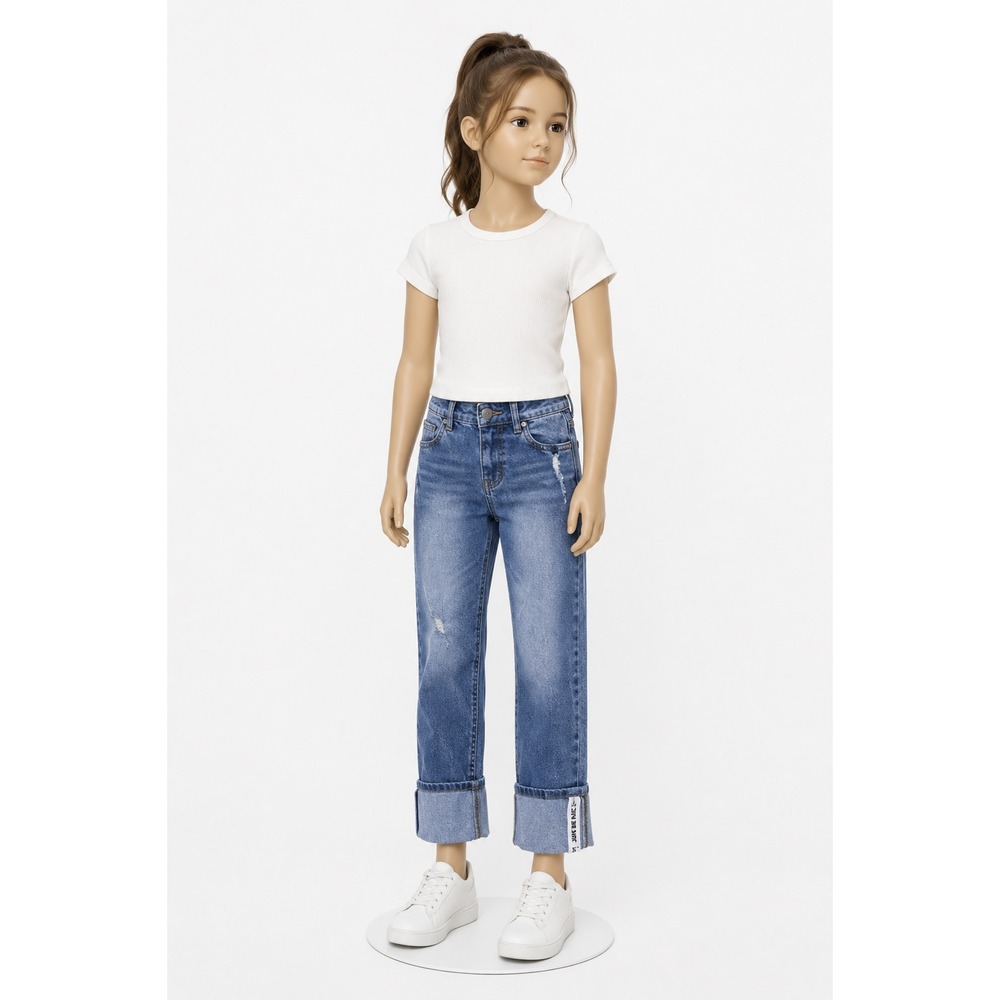 Lucky Brand Girls  Dylan Boyfriend Jeans Blue Size 12